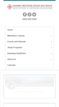 Mobile Screenshot of meditationinnewmexico.org